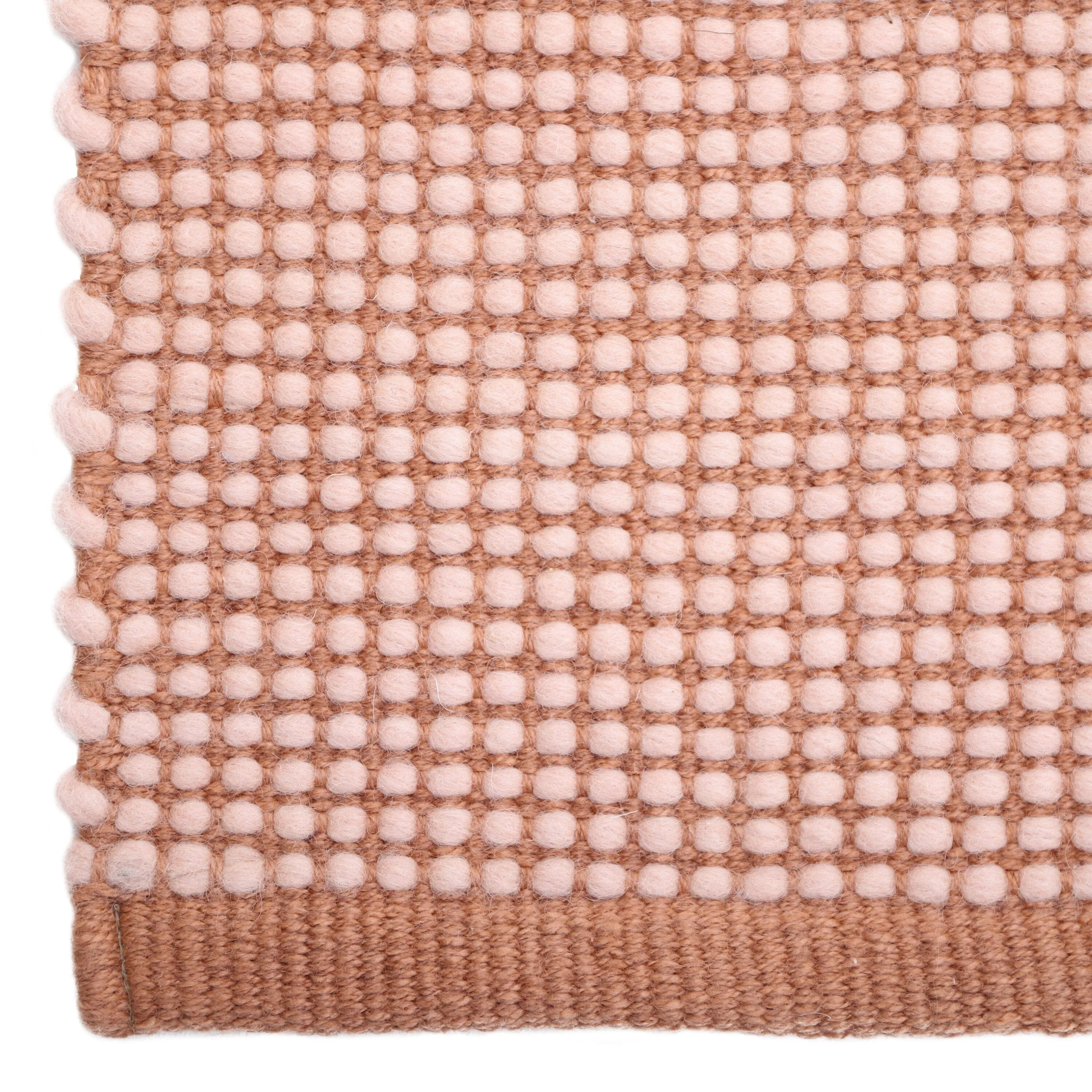 Bergen Nude L Contemporary Wool Rug