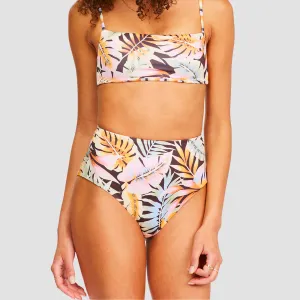 Billabong Postcards From Paradise High Retro Bikini Bottoms Multi - Womens