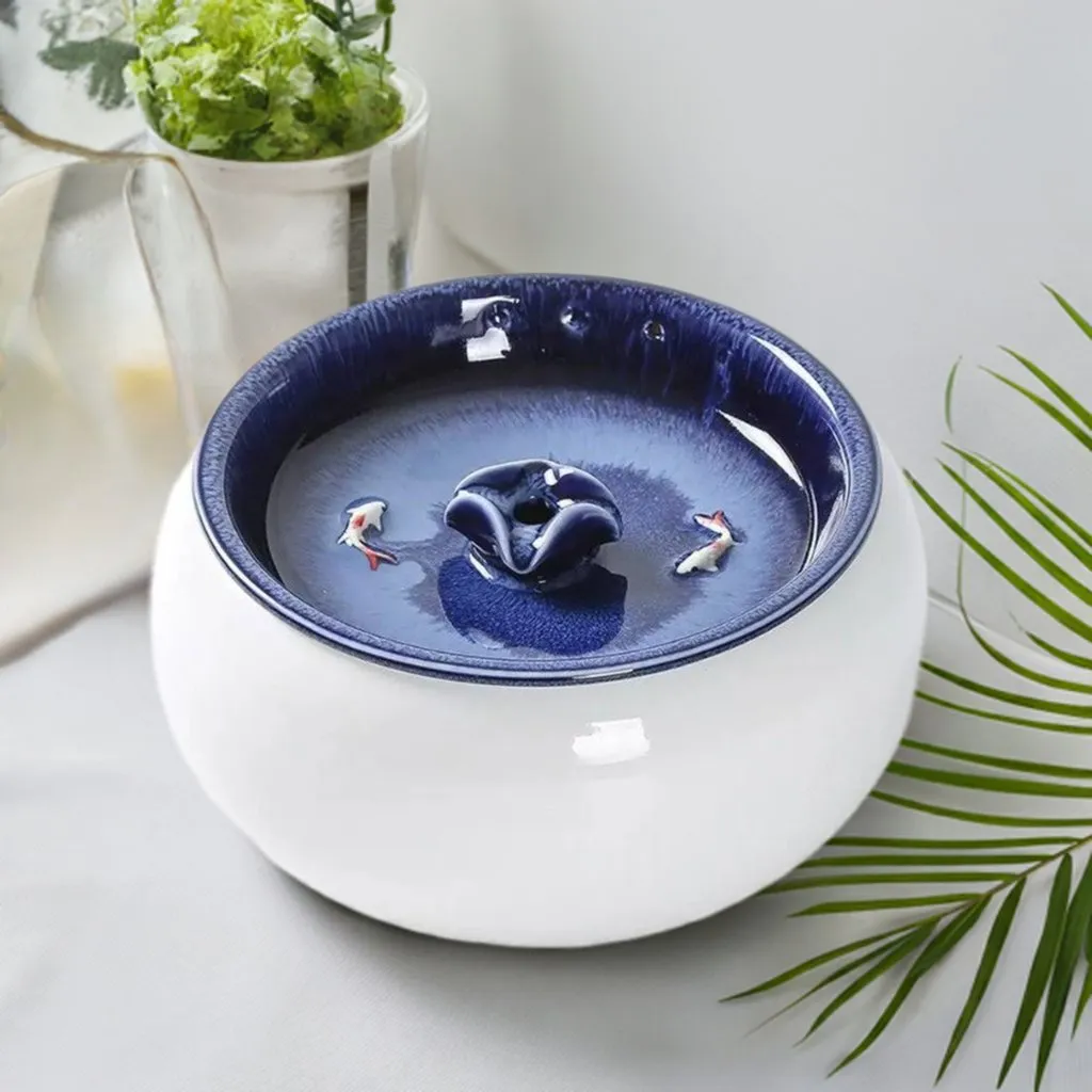 Ceramic Pet Water Fountain Artist Edition