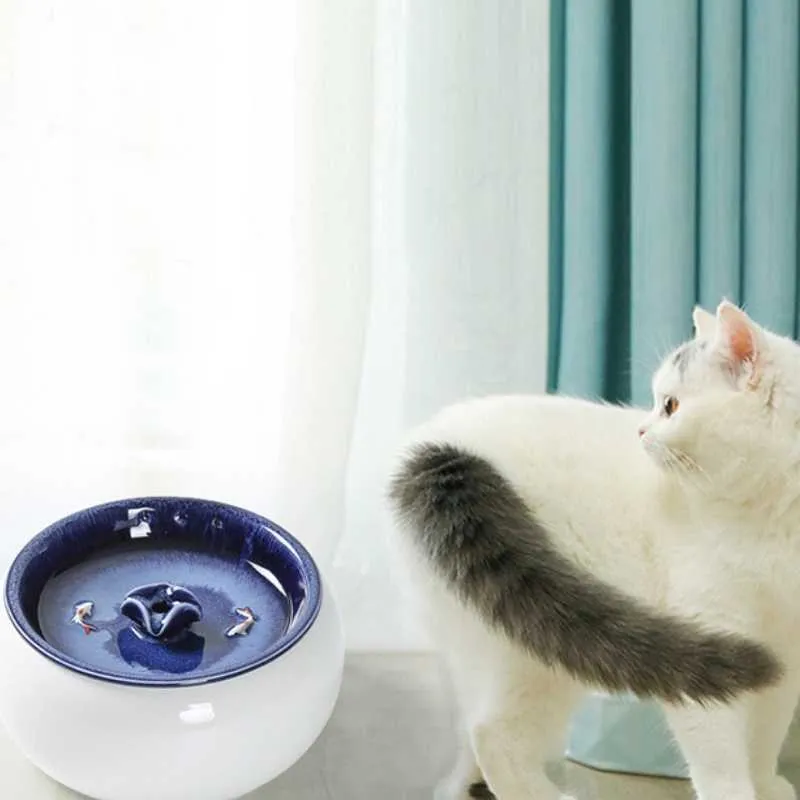 Ceramic Pet Water Fountain Artist Edition