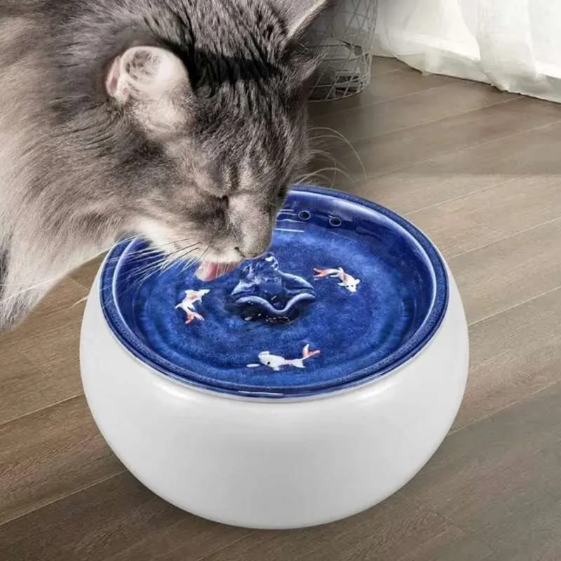 Ceramic Pet Water Fountain Artist Edition