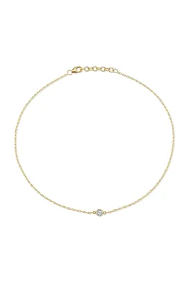 CZ BEZEL CHOKER BY SLOAN