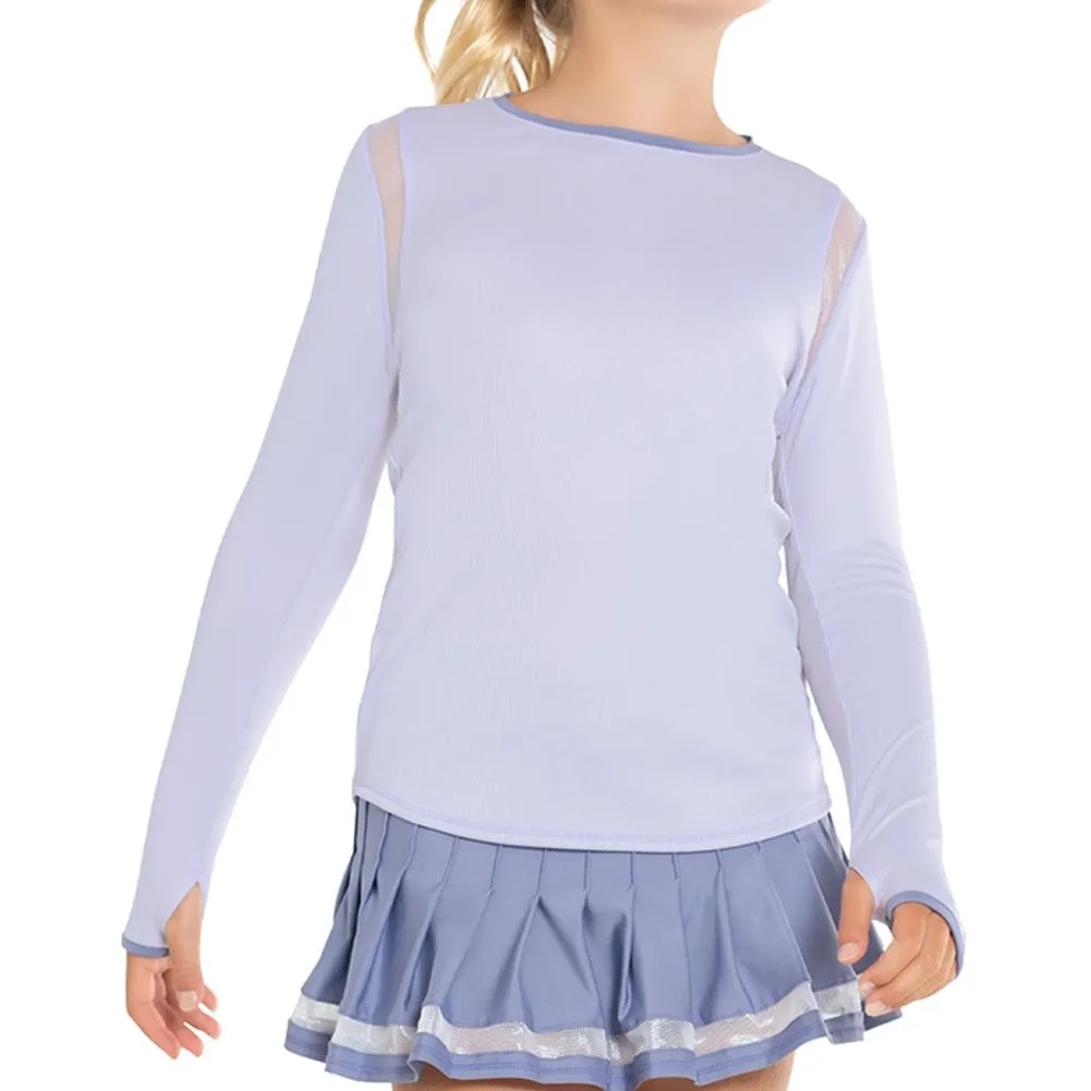 Girl's Play Along Tennis Long Sleeve Hazy