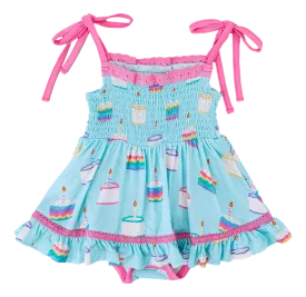 Harlow Smocked Birdie Twirl