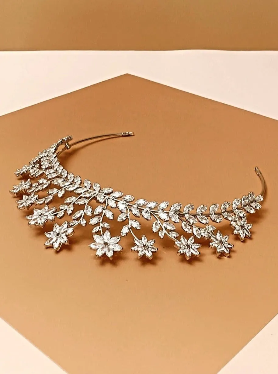 LETIZIA Swarovski Wedding Tiara ( Final Sale )