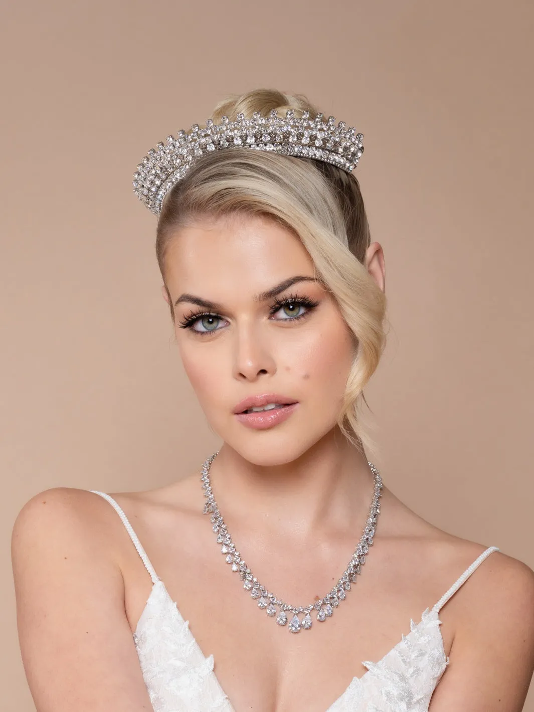 PRIMROSE Swarovski Romantic Bridal Tiara (Final Sale)