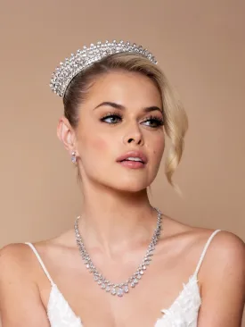 PRIMROSE Swarovski Romantic Bridal Tiara (Final Sale)